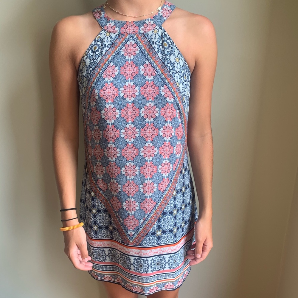 Patterned summer dress